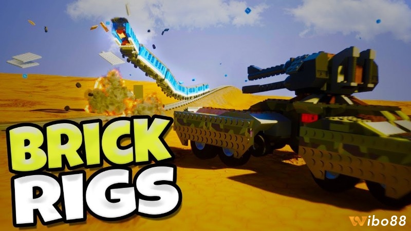 Game Brick Rigs là game lấy ý tưởng từ những bộ phim hoạt hình
