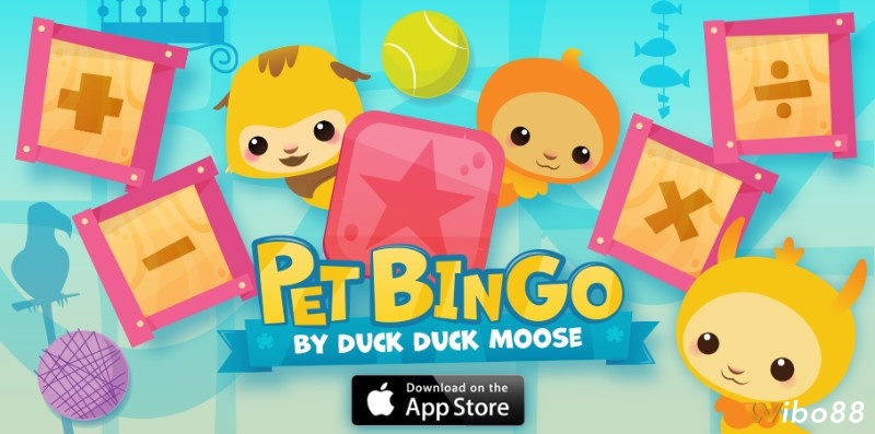Trò chơi Pet Bingo là tựa game toán học thú vị kết hợp với chăm sóc thú cưng cho trẻ em