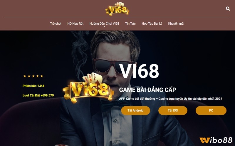 Những trò chơi hấp dẫn tại Vi68