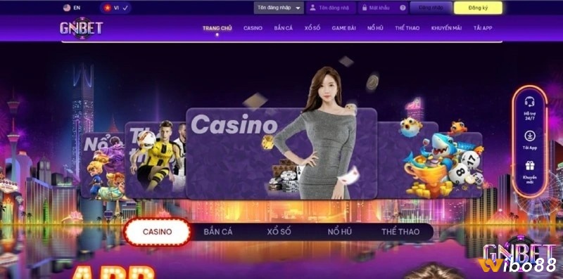 Những trò chơi hấp dẫn tại gnbet