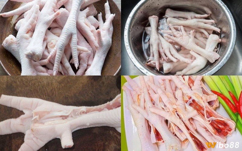 Chuẩn bị nguyên liệu và sơ chế cho cách làm cựa gà