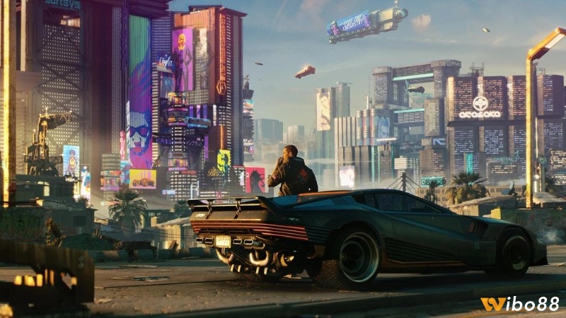 Thế giới khoa học viễn tưởng đầy sắc màu trong Cyberpunk 2077