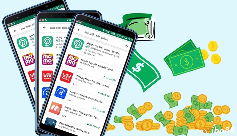 Game ứng dụng và khảo sát kiếm tiền uy tín