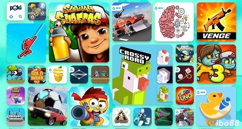 Game online nhiều người chơi, chơi đơn giải trí hấp dẫn