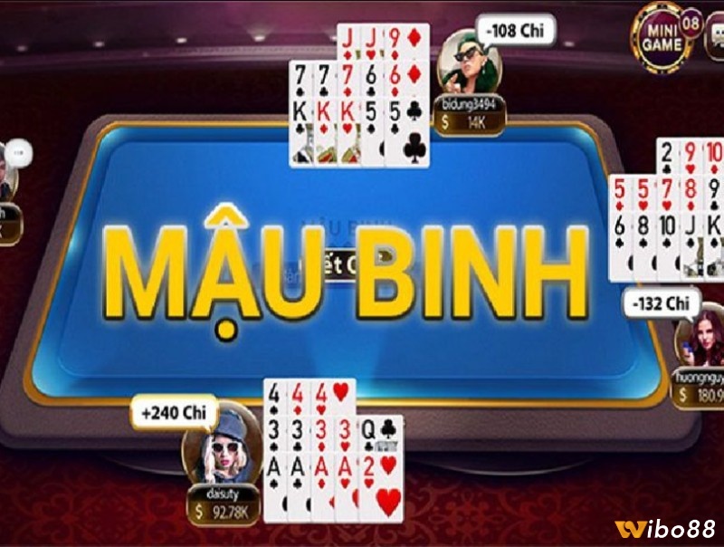 Khám phá cách chơi mậu binh đơn giản hiệu quả tại wibo88