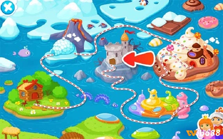 Nhiều game hay cho bé đòi hỏi sự phối hợp giữa tay và mắt, giúp trẻ phát triển kỹ năng vận động tinh