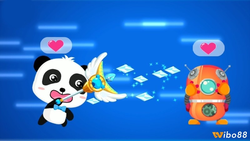 "Học toán cùng Panda" là game hay cho bé dạy các khái niệm toán học cơ bản