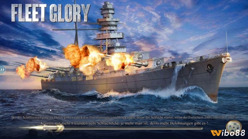 Fleet Glory là game tàu chiến mobile nổi bật với yếu tố chiến thuật sâu sắc, xây dựng và quản lý cả hạm đội
