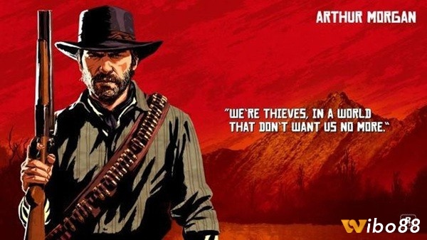 Arthur Morgan là tay súng cừ khôi trong băng nhóm Van der Linde