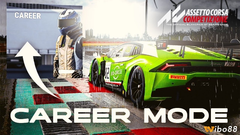 Assetto Corsa cung cấp nhiều chế độ chơi đa dạng từ Career đến Multiplayer, phù hợp với mọi cấp độ người chơi.