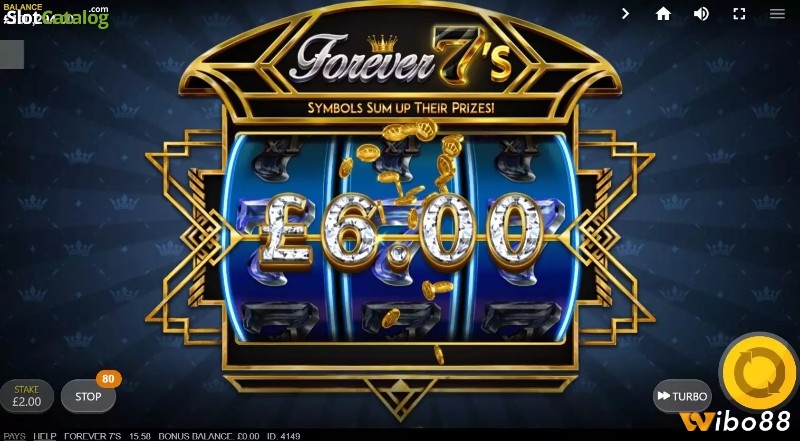 Slot game Forever 7s với biểu tượng may mắn số 7 sẽ đem đến cho bạn những phần quà giá trị