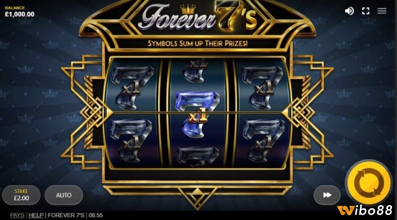 Game có thể xuất hiện những con số 7 với hệ số nhân bí ẩn bất kỳ mang lại cho bạn nhiều phần thưởng giá trị cao