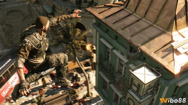 Dying Light cho phép di chuyển tự do bằng cơ chế parkour linh hoạt