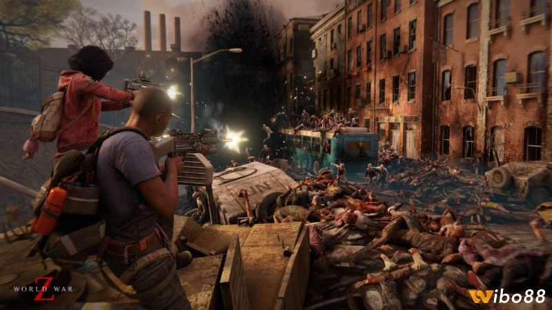 World War Z tạo ấn tượng với hàng ngàn zombie xuất hiện cùng lúc