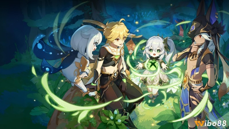 Đồ họa anime kết hợp yếu tố chiến đấu nguyên tố tạo nên trải nghiệm nhập vai độc đáo và lôi cuốn trong Genshin Impact