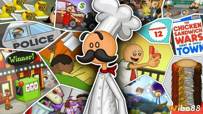 Tận hưởng những game miễn phí chất lượng cao như Papa’s series hay World Chef mà không cần bỏ tiền