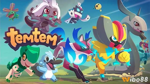 Chiến đấu cùng nhiều người trong Temtem, thể hiện tính năng MMO nổi bật của game
