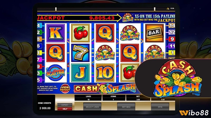 Jackpot lũy tiến và tính năng mua vòng quay mang đến sự kịch tính cho người chơi.