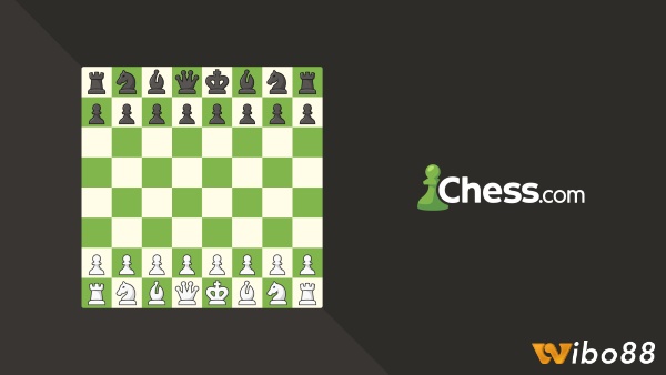  Giao diện thi đấu trên Chess.com với bảng xếp hạng và các tùy chọn luyện tập
