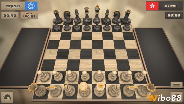 Mô hình bàn cờ 3D chân thực trên Real Chess 3D