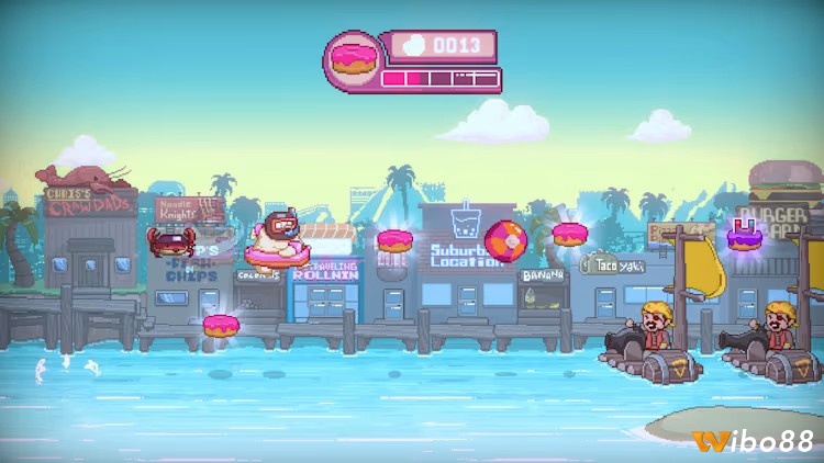 Ninja Chowdown – đồ họa đáng yêu, lối chơi nhanh, yêu cầu tập trung và phản xạ tốt