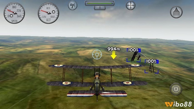 Sau đây là một vài lợi ích mà Wibo88 muốn chia sẻ đến những game thủ khi tham gia tựa game bắn máy bay online này