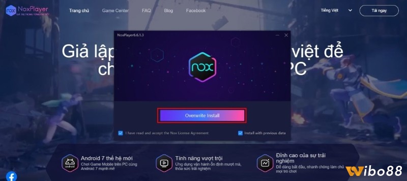 Cài đặt nâng cao trong NoxPlayer để tối ưu hiệu suất