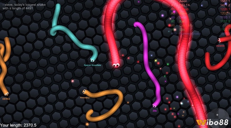 Agar.io và Slither.io là top game trên web hay gây nghiện nhờ lối chơi đơn giản nhưng cạnh tranh khốc liệt.
