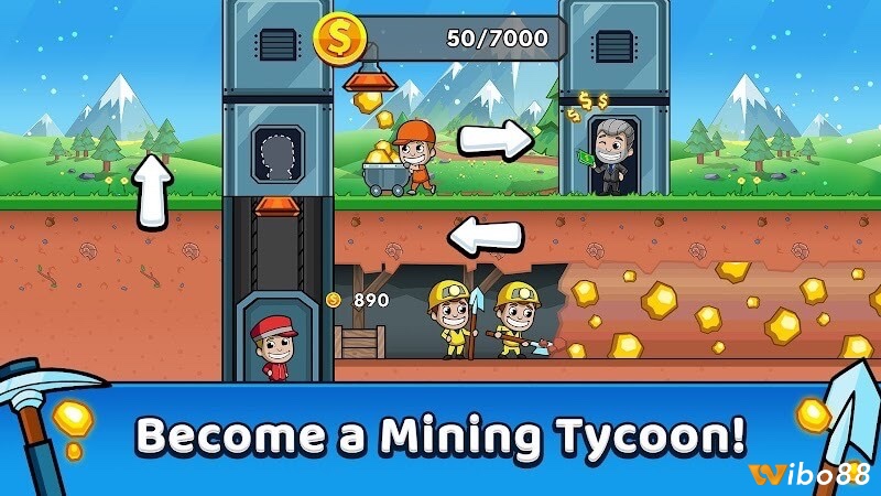 Game idle tạo cảm giác tiến bộ liên tục và cực kỳ gây nghiện.