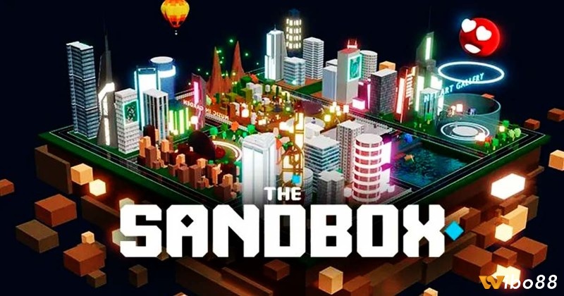 The Sandbox cho phép sáng tạo, mua bán đất ảo và vật phẩm NFT