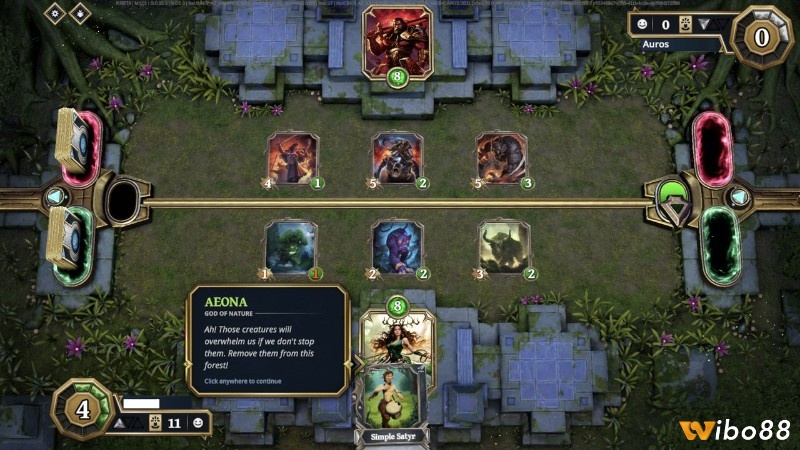 Gods Unchained với cơ chế thẻ bài NFT và token GODS