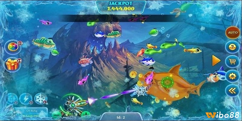Cá rùa xanh có hình dáng và màu sắc đặc trưng giúp dễ dàng phân biệt trong game