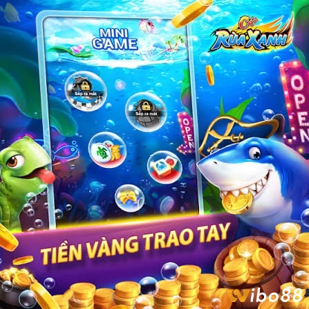 Bắn trúng cá rùa xanh mang lại phần thưởng giá trị cao cho người chơi