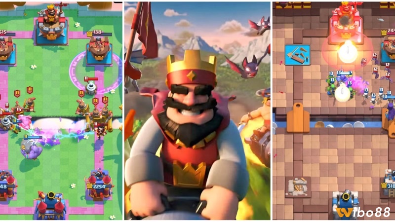 Clash Royale mang đến những trận đấu chiến thuật căng thẳng chỉ trong vài phút.