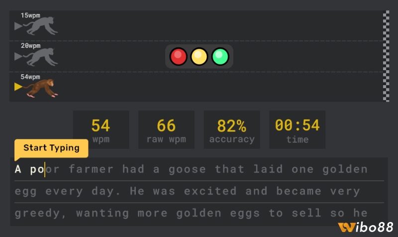 Monkeytype là tựa game luyện gõ 10 ngón online chinh phục người dùng nhờ thiết kế tối giản, tốc độ phản hồi nhanh và khả năng tùy chỉnh linh hoạt.