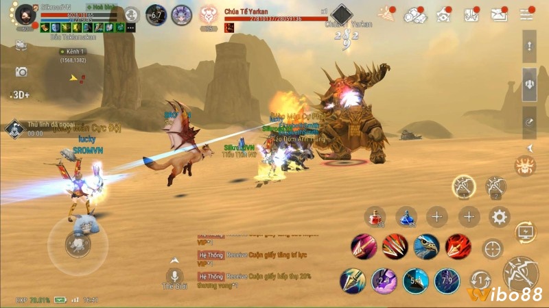 Chơi game Con Đường To Lụa Mobile ở server chính thức để đảm bảo an toàn và ổn định.