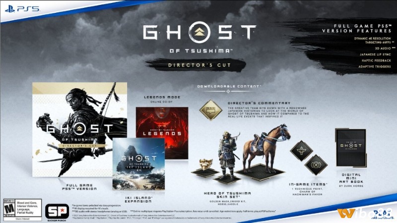 Nhiều tùy chọn giá giúp người chơi dễ tiếp cận game Ghost of Tsushima tùy theo nền tảng và phiên bản mong muốn