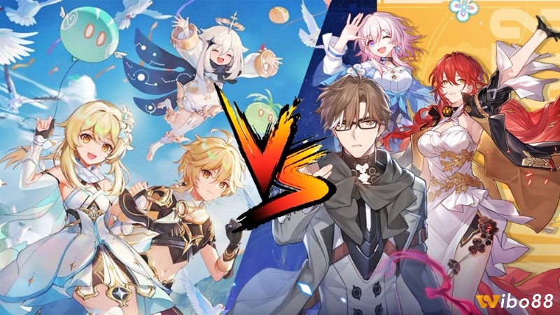 Genshin Impact và Honkai Star Rail chinh phục người chơi với phong cách đồ họa anime tươi sáng và nghệ thuật độc đáo