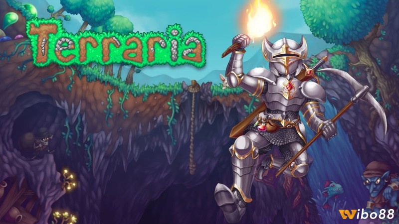 Terraria ghi điểm nhờ lối chơi kết hợp phiêu lưu, xây dựng và chiến đấu khá hài hòa