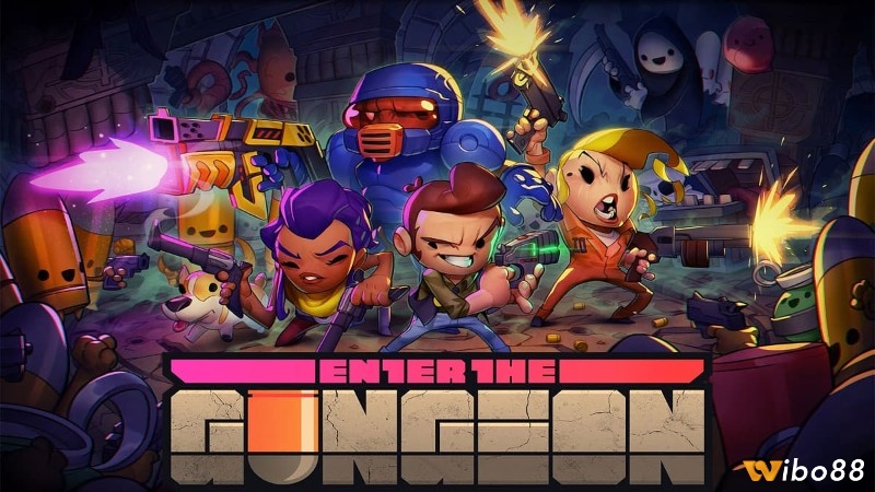 Enter the Gungeon là sự kết hợp giữa bắn súng và né đạn rất đã tay, rất hợp để giải trí nhanh