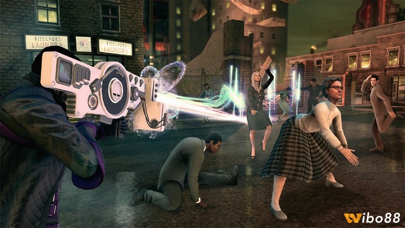 Game Saints Row IV có lối chơi hành động với những pha chiến đấu kịch tính
