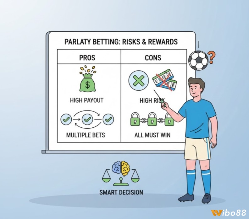 Người chơi bóng đá phân tích rủi ro và lợi ích của kèo cược xiên bóng đá để đưa ra quyết định thông minh