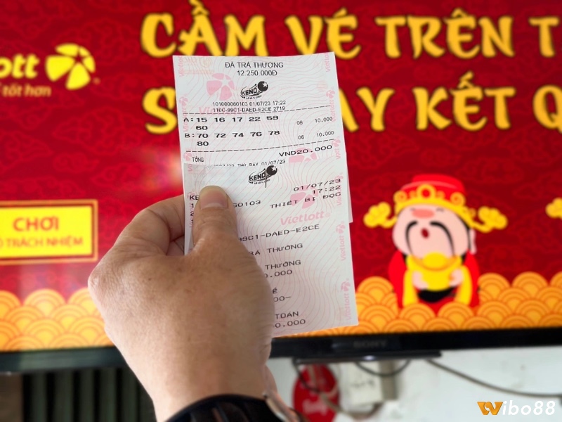 Người chơi Keno có giải thưởng lớn hơn 10 triệu đồng phải thực hiện nghĩa vụ nộp thuế thu nhập cá nhân.