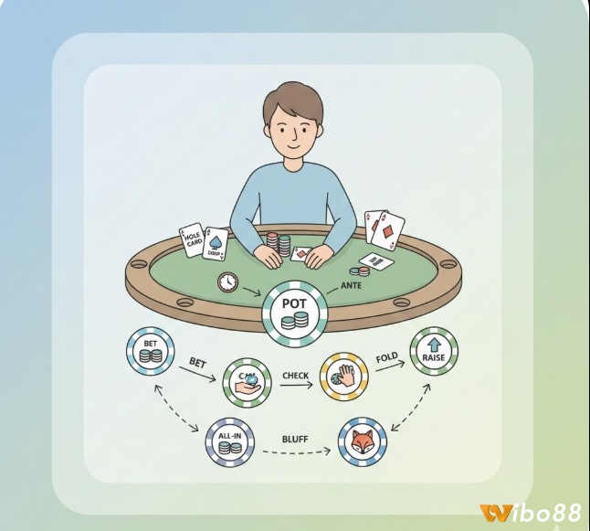 Các thuật ngữ hay dùng trong poker