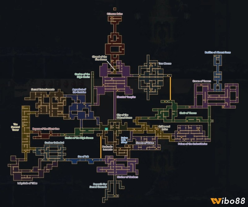 Bản đồ mê cung khiến mỗi lần quay lại đều có lý do