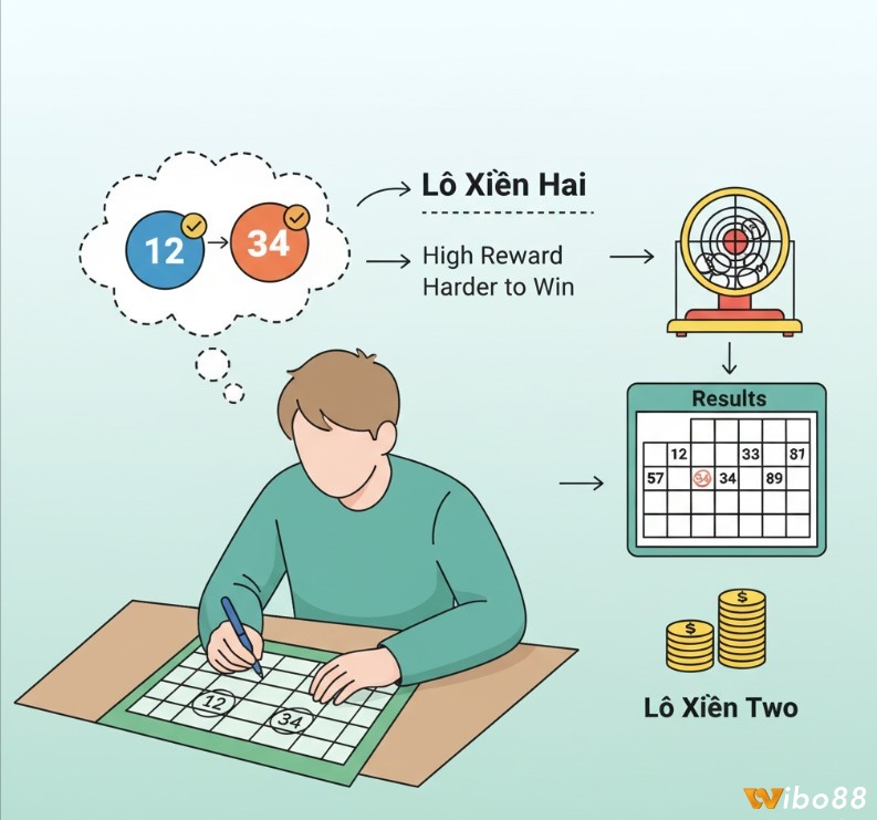 Lô xiên hai là gì?