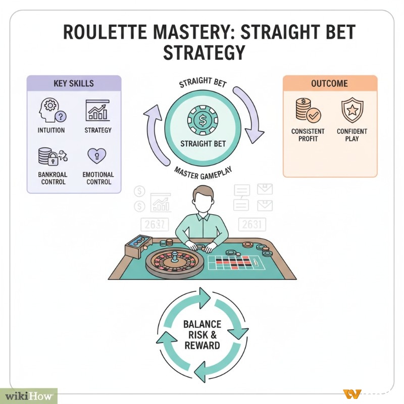 Người chơi Roulette thành thạo Straight Bet Roulette là gì bằng cách kết hợp trực giác, chiến lược, quản lý vốn và cảm xúc