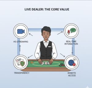 Live Dealer là gì? Trải nghiệm casino minh bạch, cực cuốn