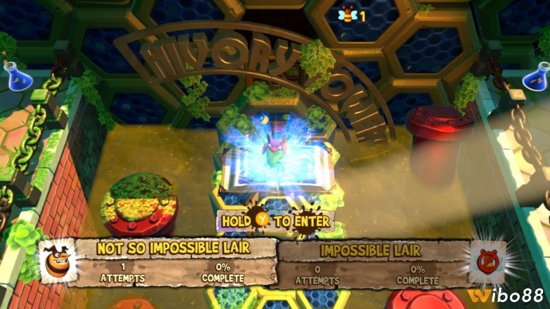 Màn chơi biến đổi trong Yooka-Laylee and the Impossible Lair