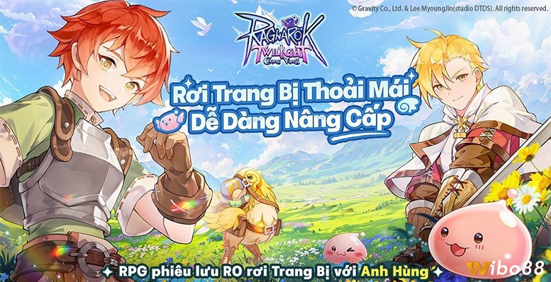 Ragnarok Twilight với Poring quen thuộc và giao diện MMORPG mang màu sắc hoài niệm